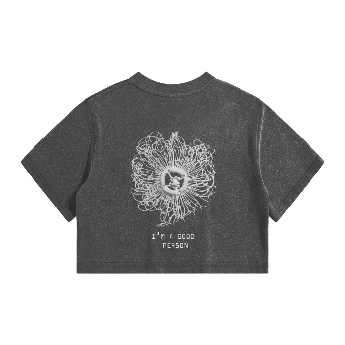 I'M A GOOD PERSON Crop Top - Self-Worth Fashion | Emotional THIO