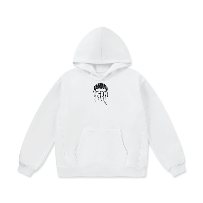 I'M A GOOD PERSON White Hoodie - Self-Worth Clothing | Emotional THIO | 460 GSM