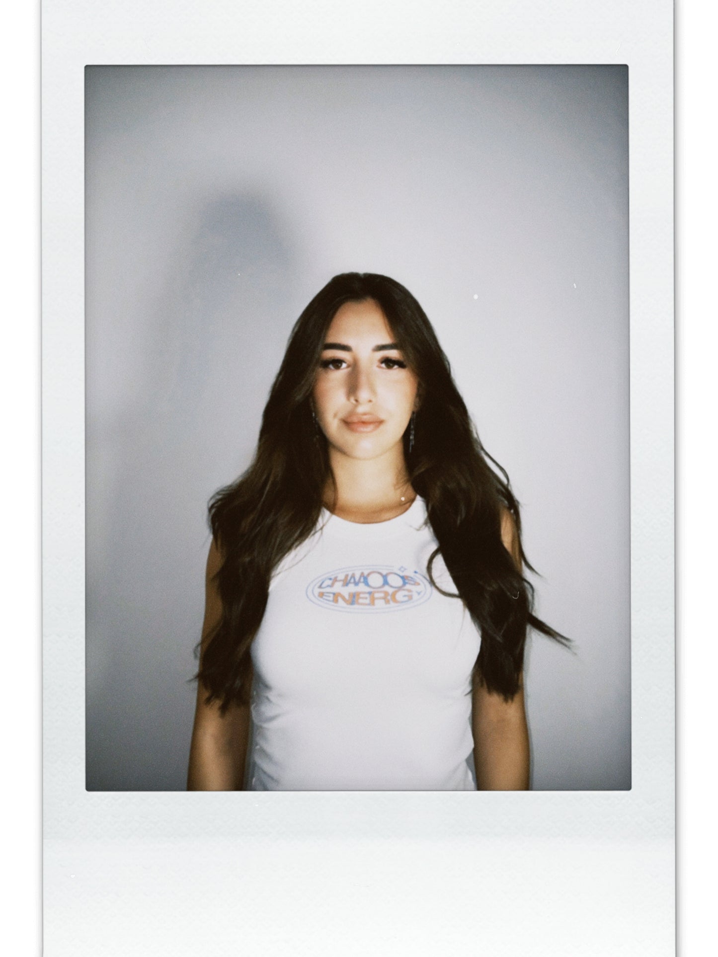 CHAOS ENERGY Snow Washed Tank Top THIO