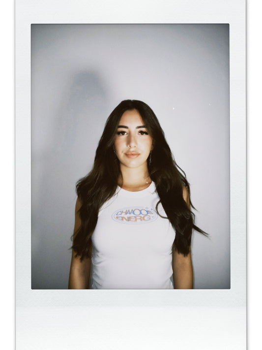 CHAOS ENERGY Snow Washed Tank Top THIO