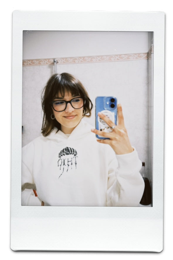 I'M A GOOD PERSON White Hoodie - Self-Worth Clothing | Emotional THIO | 460 GSM THIO