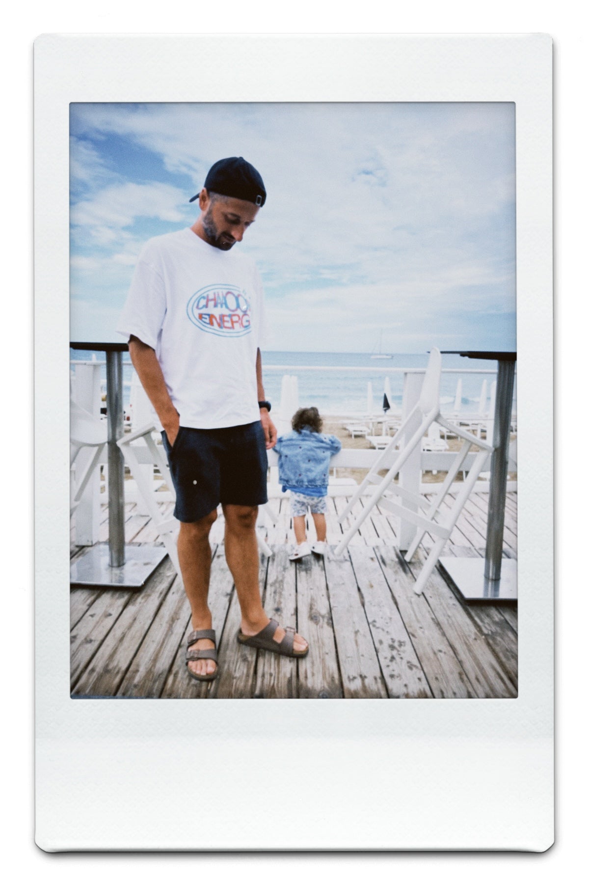 CHAOS ENERGY Boxy Tee - Emotional Streetwear | 230 GSM Cotone - THIO THIO