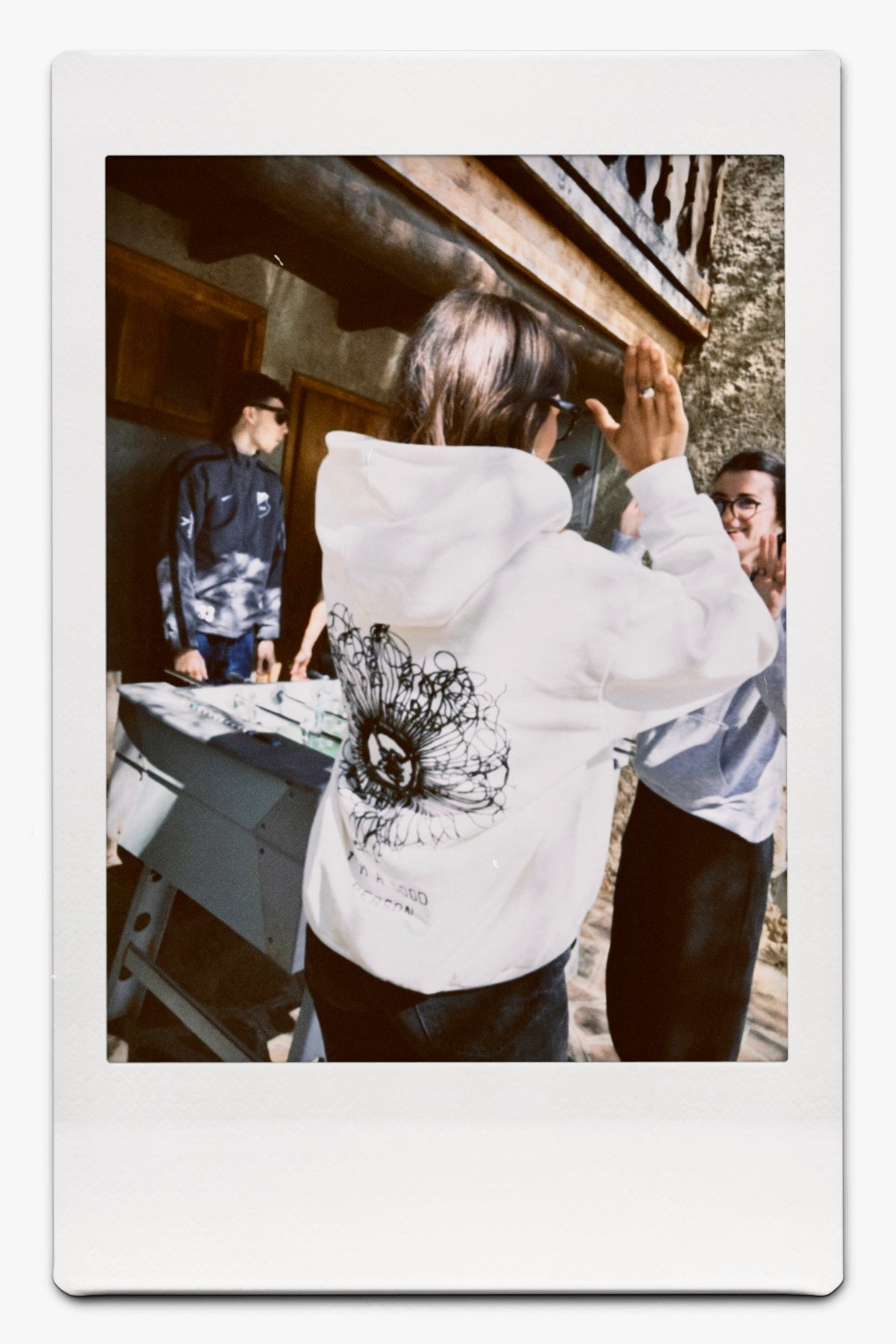 I'M A GOOD PERSON White Hoodie - Self-Worth Clothing | Emotional THIO | 460 GSM THIO