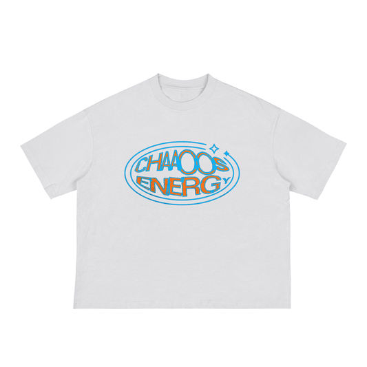 CHAOS ENERGY Boxy Tee - Emotional Streetwear | 230 GSM Cotone - THIO