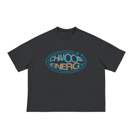 CHAOS ENERGY Boxy Tee - Emotional Streetwear | 230 GSM Cotone - THIO