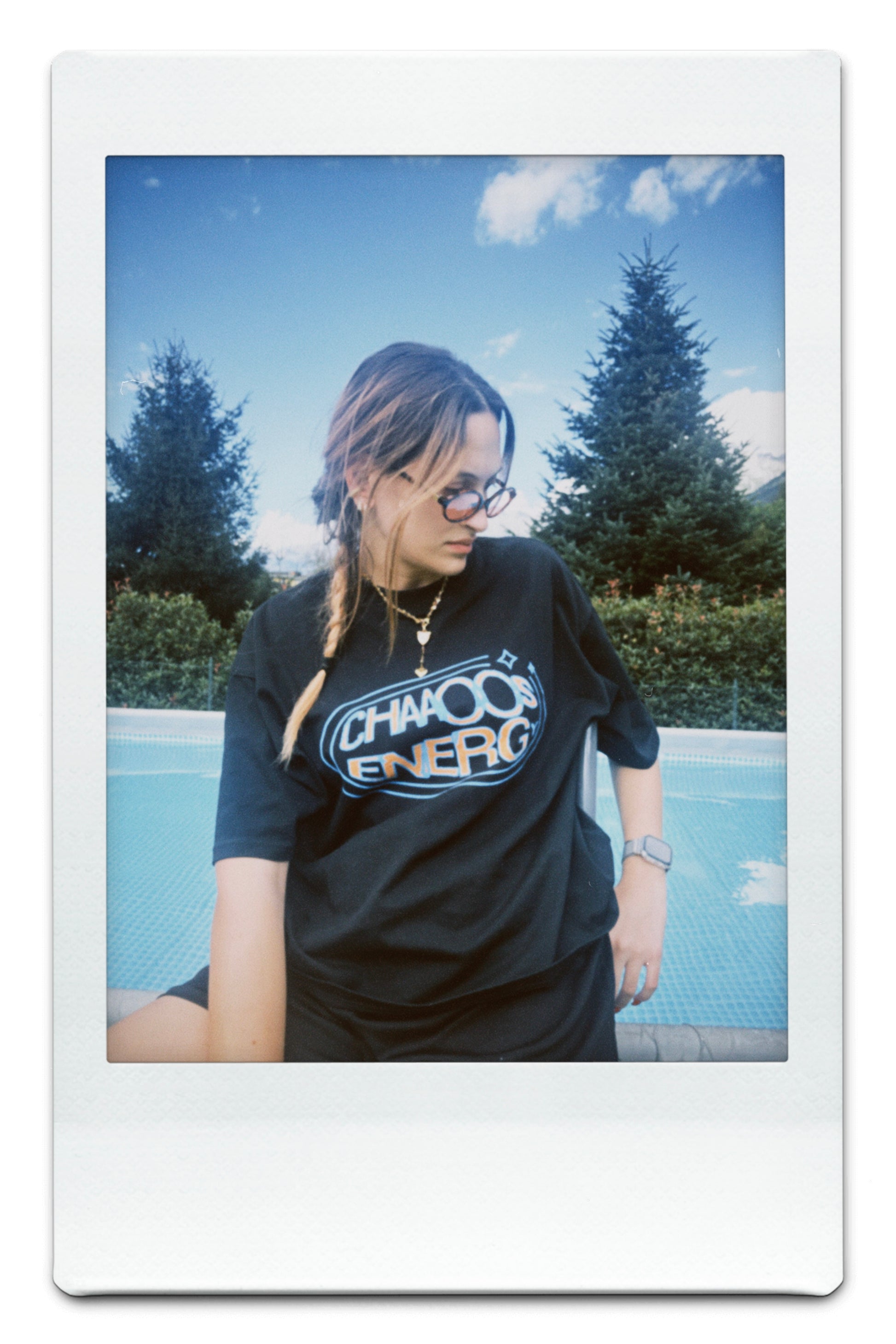 CHAOS ENERGY Boxy Tee - Emotional Streetwear | 230 GSM Cotone - THIO THIO