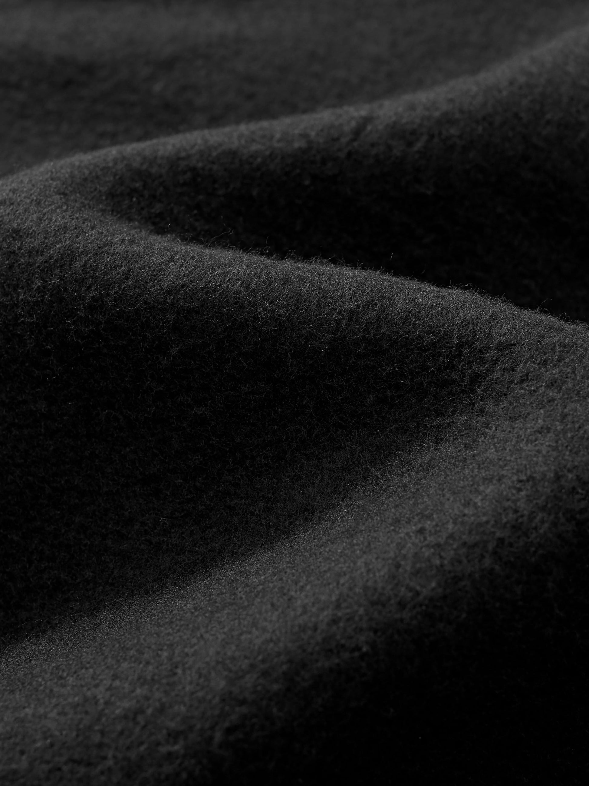 Fleeced Full-Zip Boxy Hoodie ODMPOD